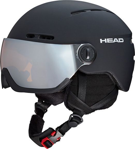Head Kask z przyłbicą szybą Knight Black 2022 324118-22