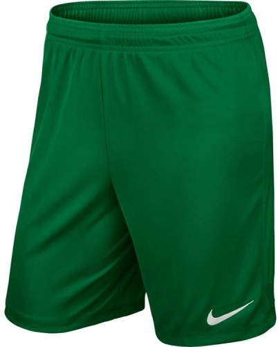 Nike Spodenki piłkarskie Park II Junior zielone