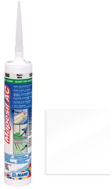 Mapei Silikon sanitarny MAPESIL AC 999 Bezbarwny 310ml