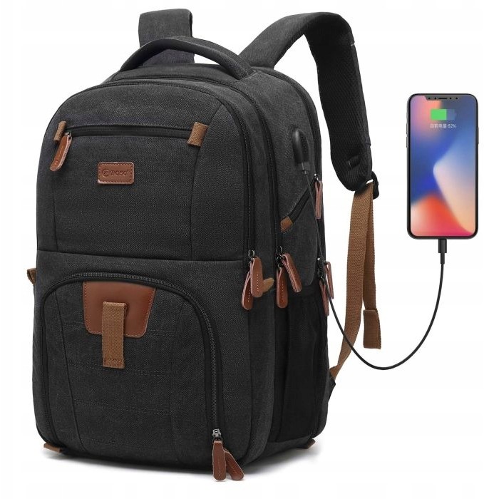Torba Plecak Na Laptop Laptopa 17,3 Poso Usb