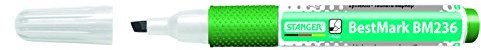 Stanger stanger 714013 Soft Grip Board Marker BM 236 chissel, zielony 714013