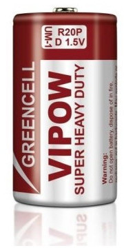 Vipow Bateria R20 1,5V Extreme BAT0084B
