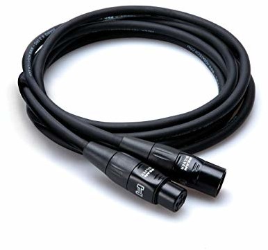 Hosa HMIC 003-PRO kabel do Mikrofone, czarny (TLL511061)