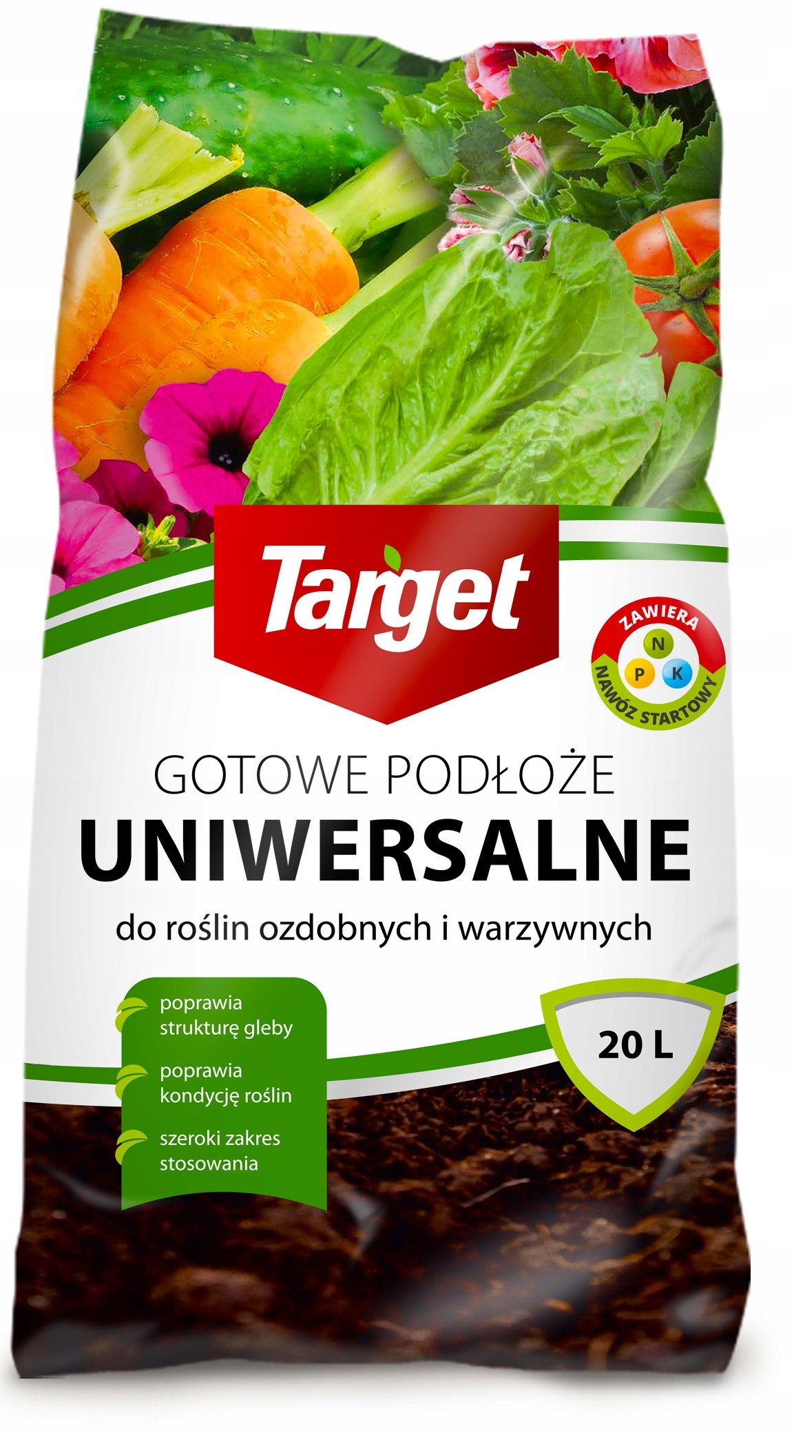 Target Ziemia Uniwersalna Podłoże Do Roślin 20L