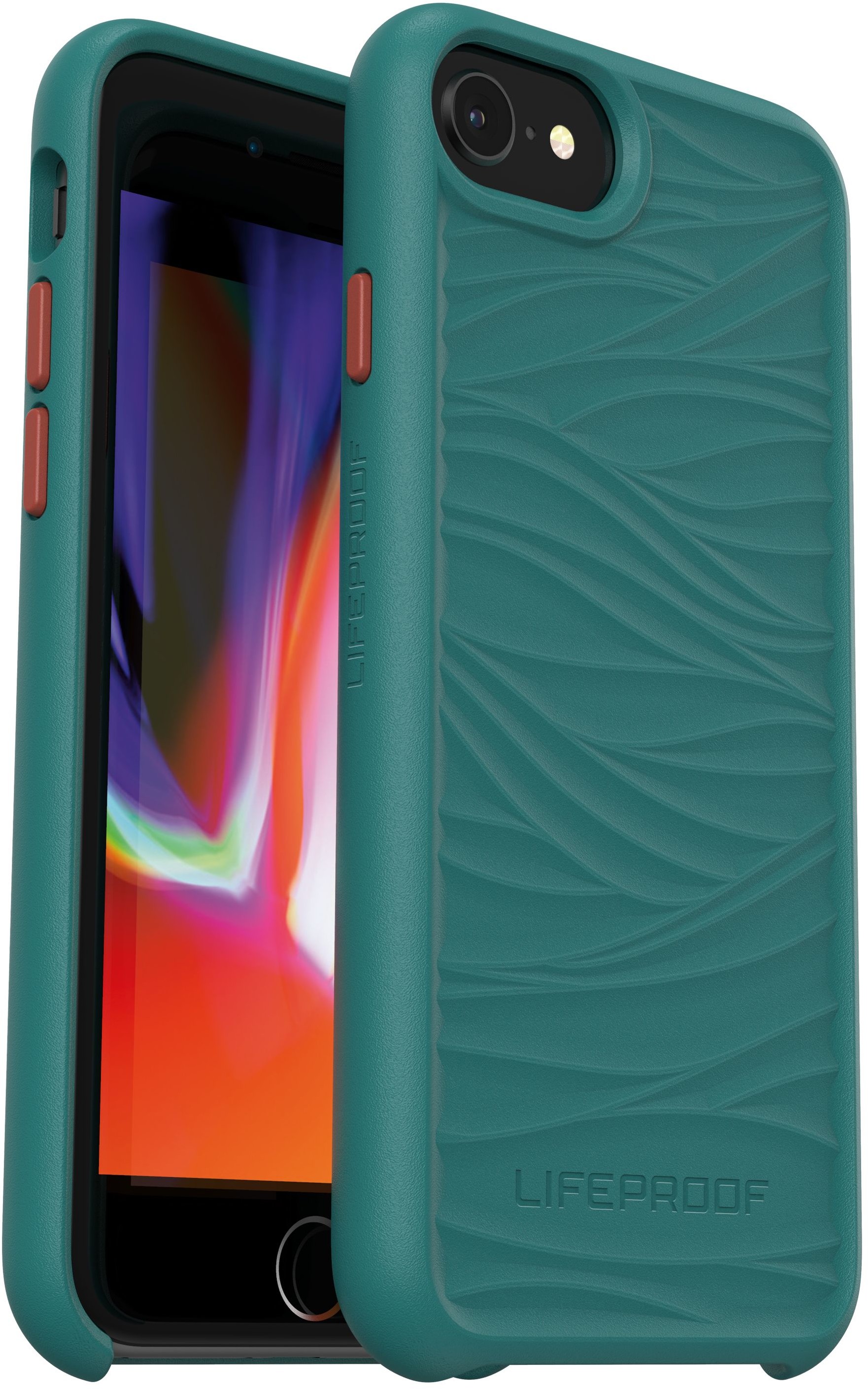 LifeProof WKE Etui Ochronne do iPhone SE 2020 / iPhone 8 / iPhone 7 Green/Orange 77-65108