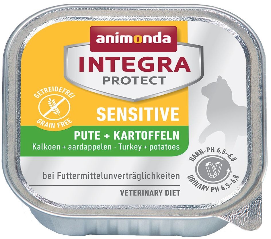 Animonda Integra 10 + 2 gratis! Integra 12 x 100 g Sensitive kurczak| Dostawa GRATIS od 89 zł + BONUS do pierwszego zamówienia