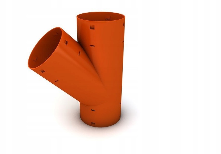 Trójnik Drenarski 100/100 90 Stopni