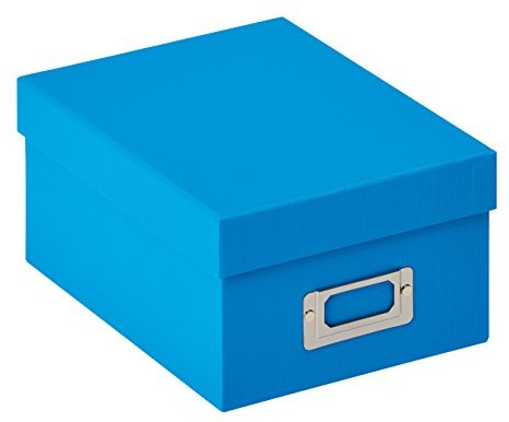 Walther Pudełko na zdjęcia, niebieski (ozeanblau), 10 x 15  cm FB-115-U