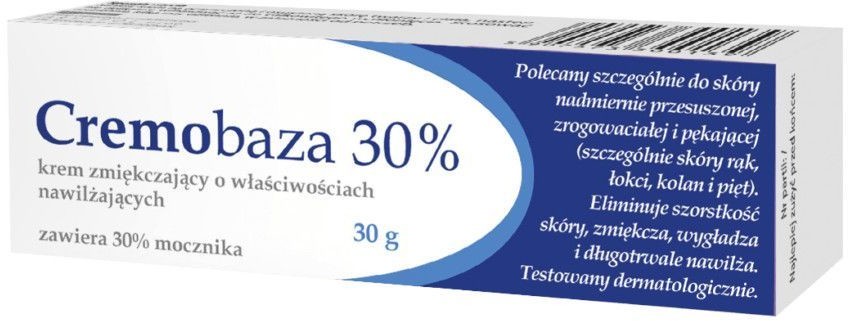 Cremobaza 30% krem zmiękczający o właściwościach nawilżających 30 g