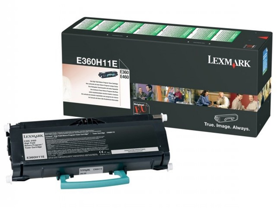 Zdjęcia - Wkład drukujący Lexmark Toner  E360H11E czarny 