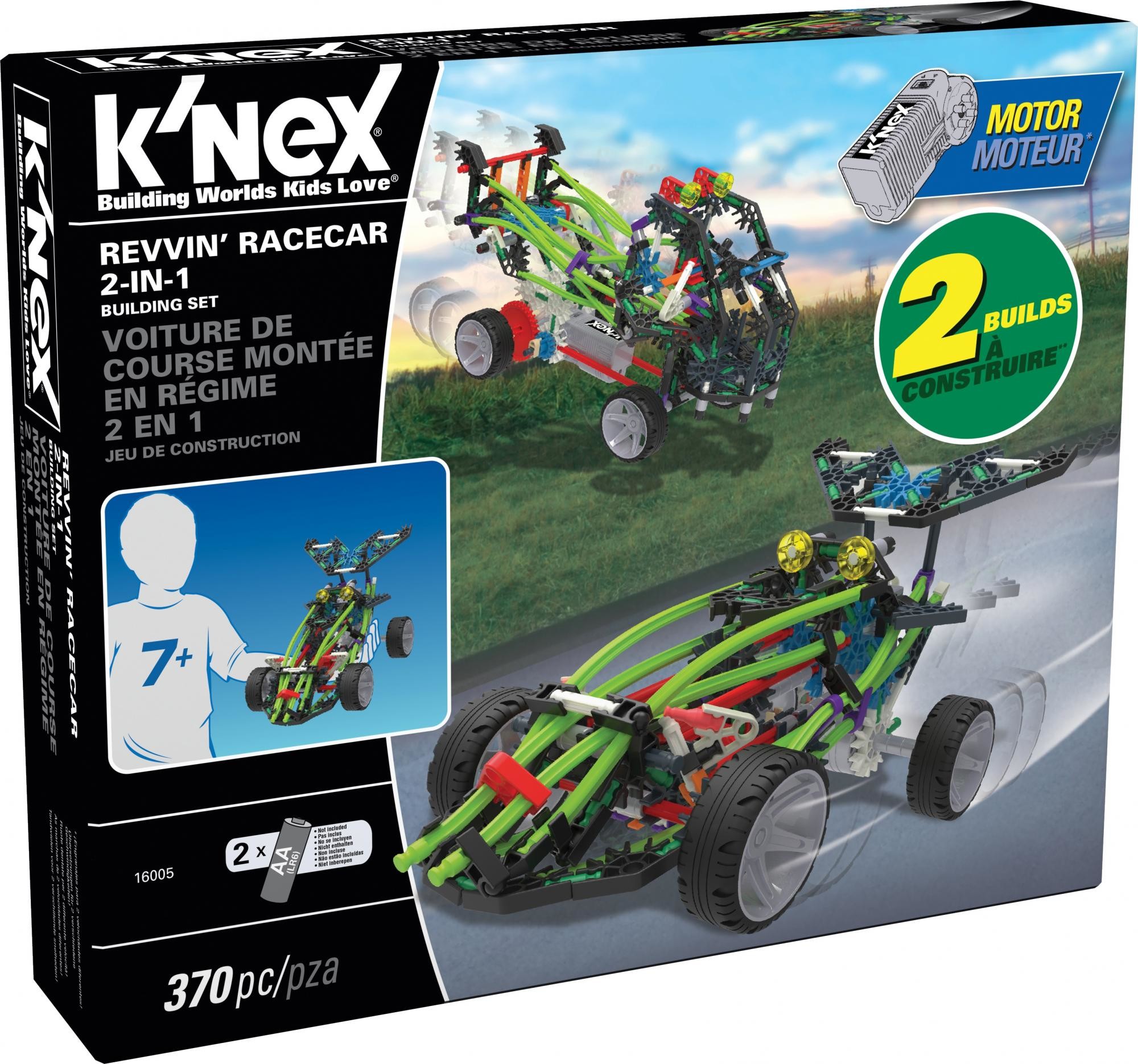 K´NEX K´NEX Zestaw samochód wyścigowy Revvin 2w1