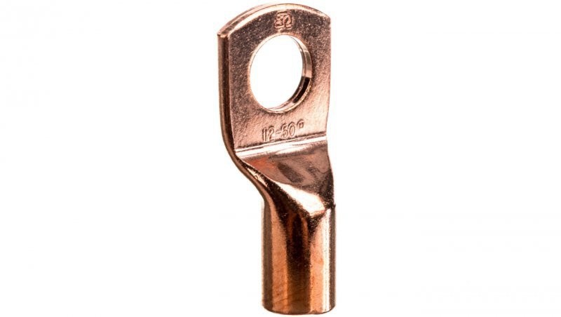 Ergom Końcówka oczkowa miedziana KM 50/12 E11KM-01010104802 /10szt./ E11KM-01010104802