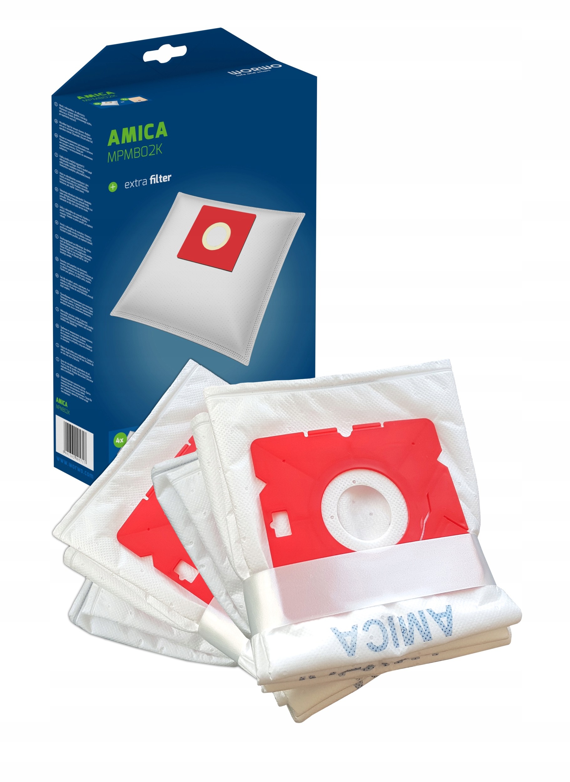 Amica 12x Worki Do Odkurzacza VM 1057 Surazo
