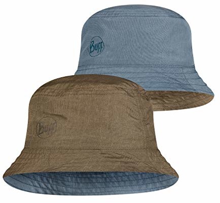 Buff Unisex's Zadok czapka podróżna, zielona, M-L 122592.707.25.00-ZADOK BLUE-OLIV-L-XL