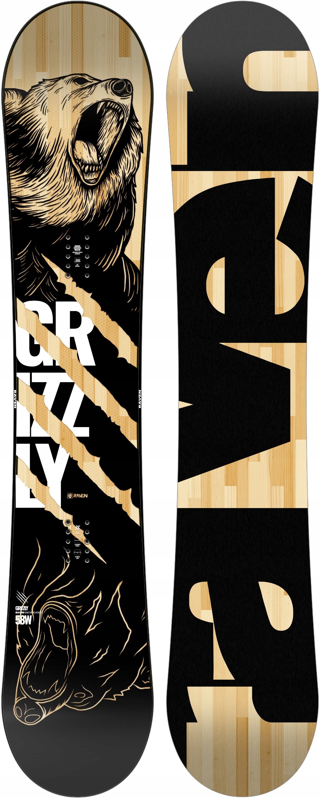 Raven Snowboard Grizzly 159cm 2021 Outlet