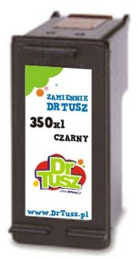 DrTusz Tusz Zamiennik 350 do HP CB335EE) Czarny)