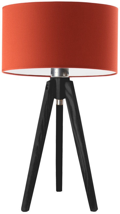 LYSNE Lampka stołowa SABA z rdzawym abażurem 14574/171