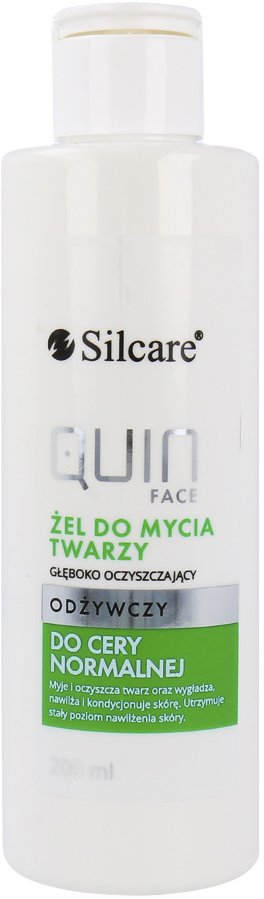 Silcare Silcare Quin Face Żel Do Mycia Twarzy Odżywczy Do Cery Normalnej 200ml