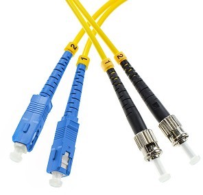 Opto Patchcord Opto SC/UPC-ST/UPC SM duplex 3m