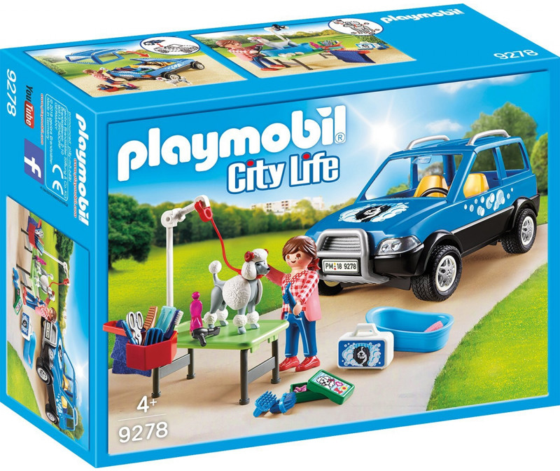 Playmobil City Life Mobilny salon dla psów 9278