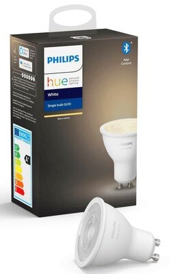 Philips HUE Inteligentna Å¼arÃ³wka LED HUE 929001953507 5.2W GU10 Bluetooth 929001953507