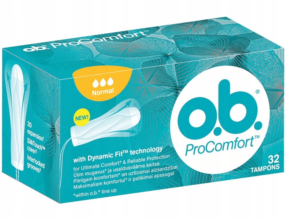 O.B. Pro Comfort Normal Tampony 32 Sztuki