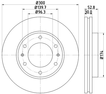 HELLA PAGID Tarcza hamulcowa PAGID 8DD355116-481