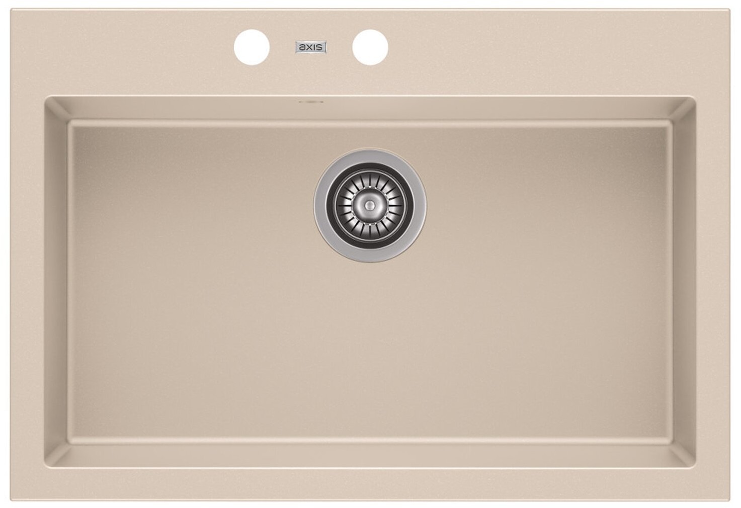 AXIS GROUP Zlew A-Point 60 1-komorowy caffe latte