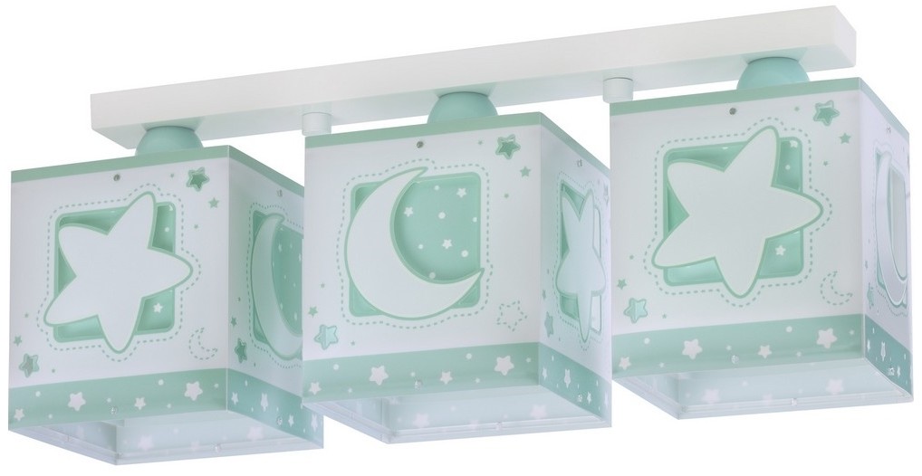 Dalber D-63233NH - Plafon dziecięcy MOONLIGHT 3xE27/60W/230V