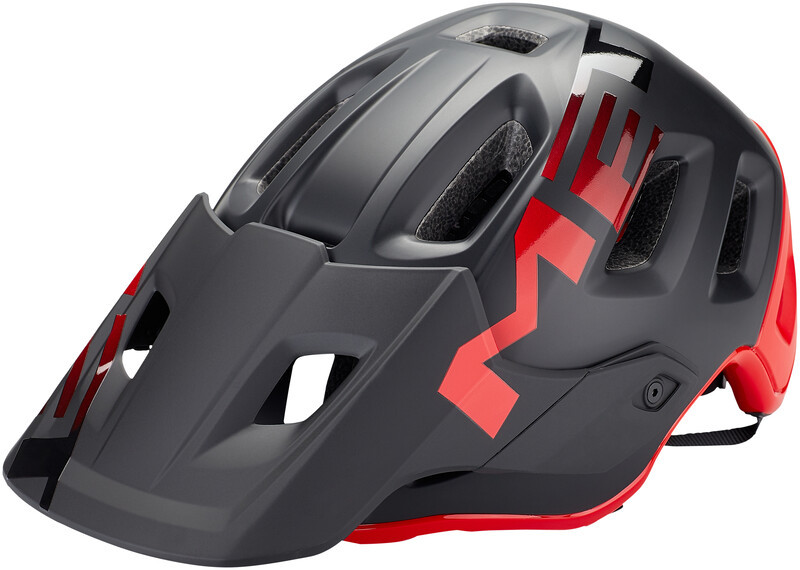 MET Roam Kask rowerowy, matt black/red S | 52-56cm 2021 Kaski MTB 57002103