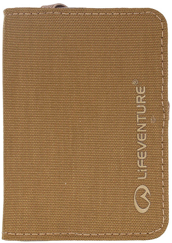 Lifeventure Portfel podróżny RFID Card Wallet recycled - mustard LM68255