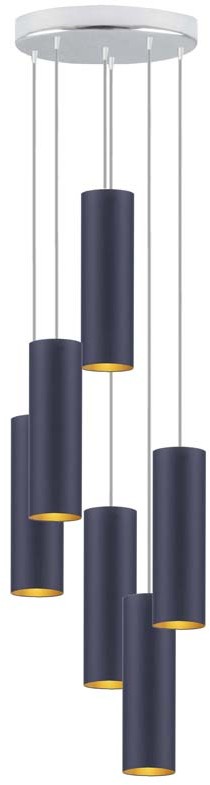 LYSNE Lampa wisząca do salonu MONACO GOLD 17319/26