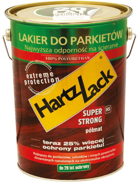 HartzLack Lakier do parkietu satyna mat 5 l
