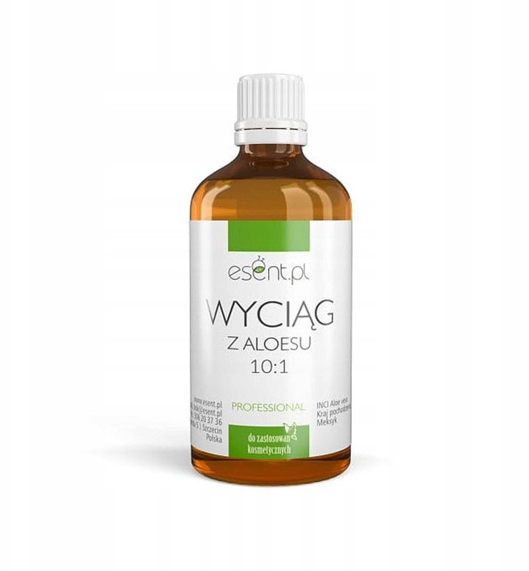 Wyciąg z Aloesu stężony 10:1 100ml Esent