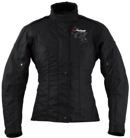Roleff Racewear 9601 XS damska kurtka motocyklowa dla kobiet - czarna 9601