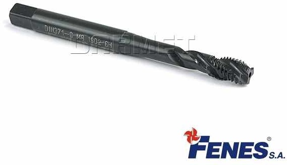 HSS Gwintownik maszynowy OPTI do gwintu metrycznego M8, nieprzelotowy (RM 800), DIN-371 E OX - FENES