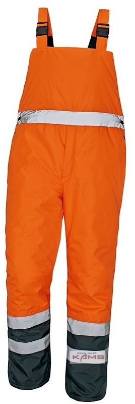 Cerva PADSTOW - ocieplane spodnie ochronne ogrodniczki, wodoodporne, 100% Oxford polyester/PU - 2 kolory - S-3XL.