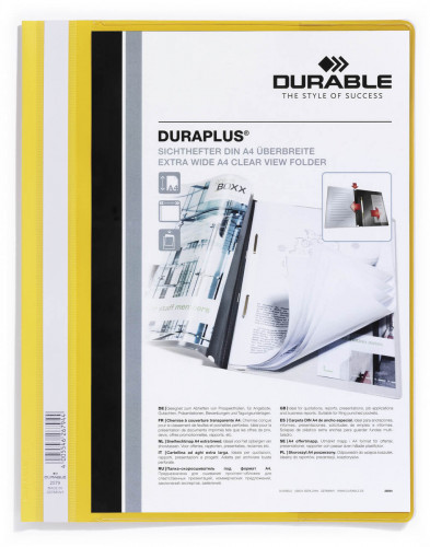 Durable SKOROSZYT PREZENTACYJNY DURAPLUS ŻÓŁTY