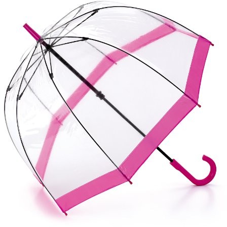 Fulton parasol-laska, kolor: przezroczysty L041 Pink Trim