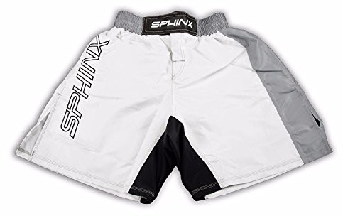 Kenneth J Lane Kenneth J Lane Pro-MAX Grapple FXX szorty Sphinx Kick Boxing biały biały XL