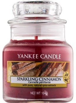 Yankee Candle Yankee Candle Sparkling Cinnamon 104 g Classic mała świeczka zapachowa