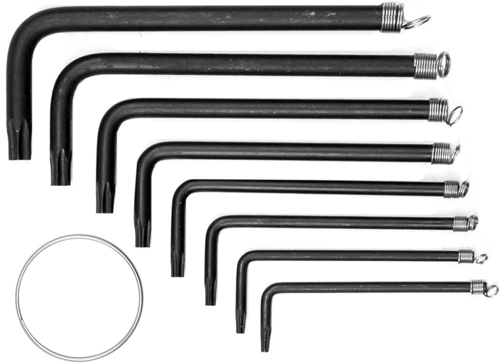 Vorel Klucze torx t10-t40 kpl.8szt. 56600