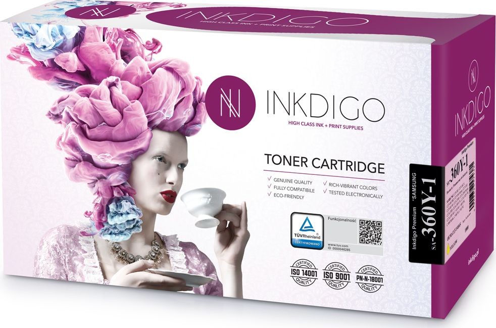 Inkdigo Inkdigo Toner INKDIGO Samsung CLP 360Y/CLT-Y406S żółty 1000 str