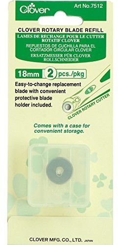 Clover 7512 do ostrze do Roll gwintownik 18 MM, 2 sztuka 7512