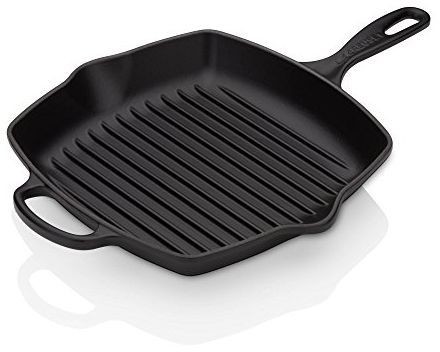 Le Creuset Signature Patelnia grillowa czarna wymiary: 30 x 43,2 x 5,1 cm 20183260000422