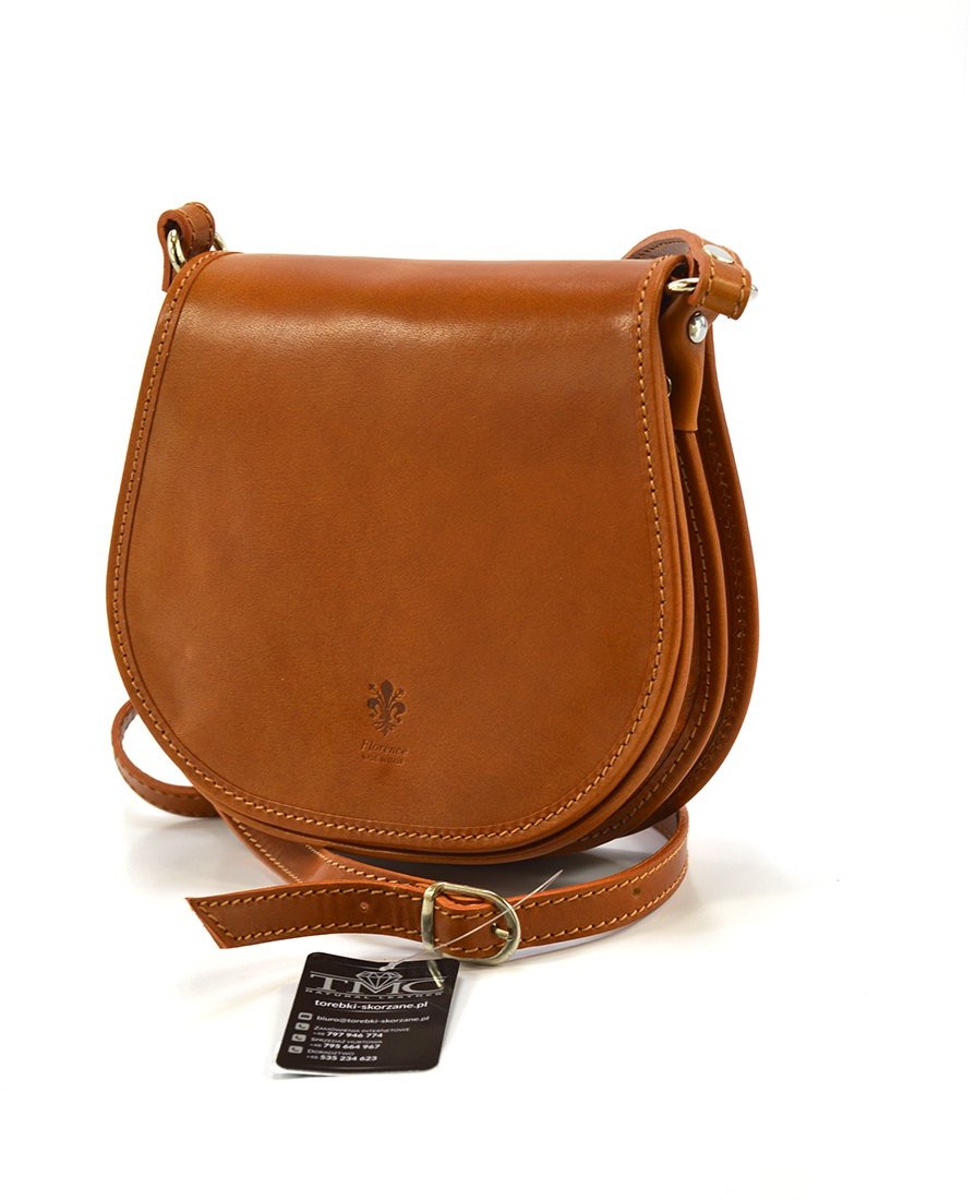 Vera Pelle Torebka skórzana tmc.913 camel