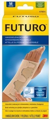 3M Poland Sp Z O.O. Futuro Dwustronny Stabilizator Nadgarstka Z Szyną, Rozmiar M, Kolor Beżowy, 1 Sztuka (9051269)