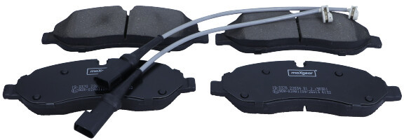 MaxGear Zestaw klocków hamulcowych, hamulce tarczowe 19-3370 19-3370