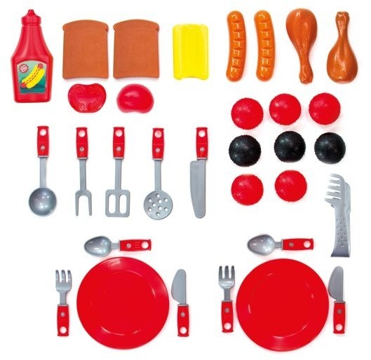 Mochtoys Grill Dla Dzieci Ogrodowy + 25 Akcesoriów 11021