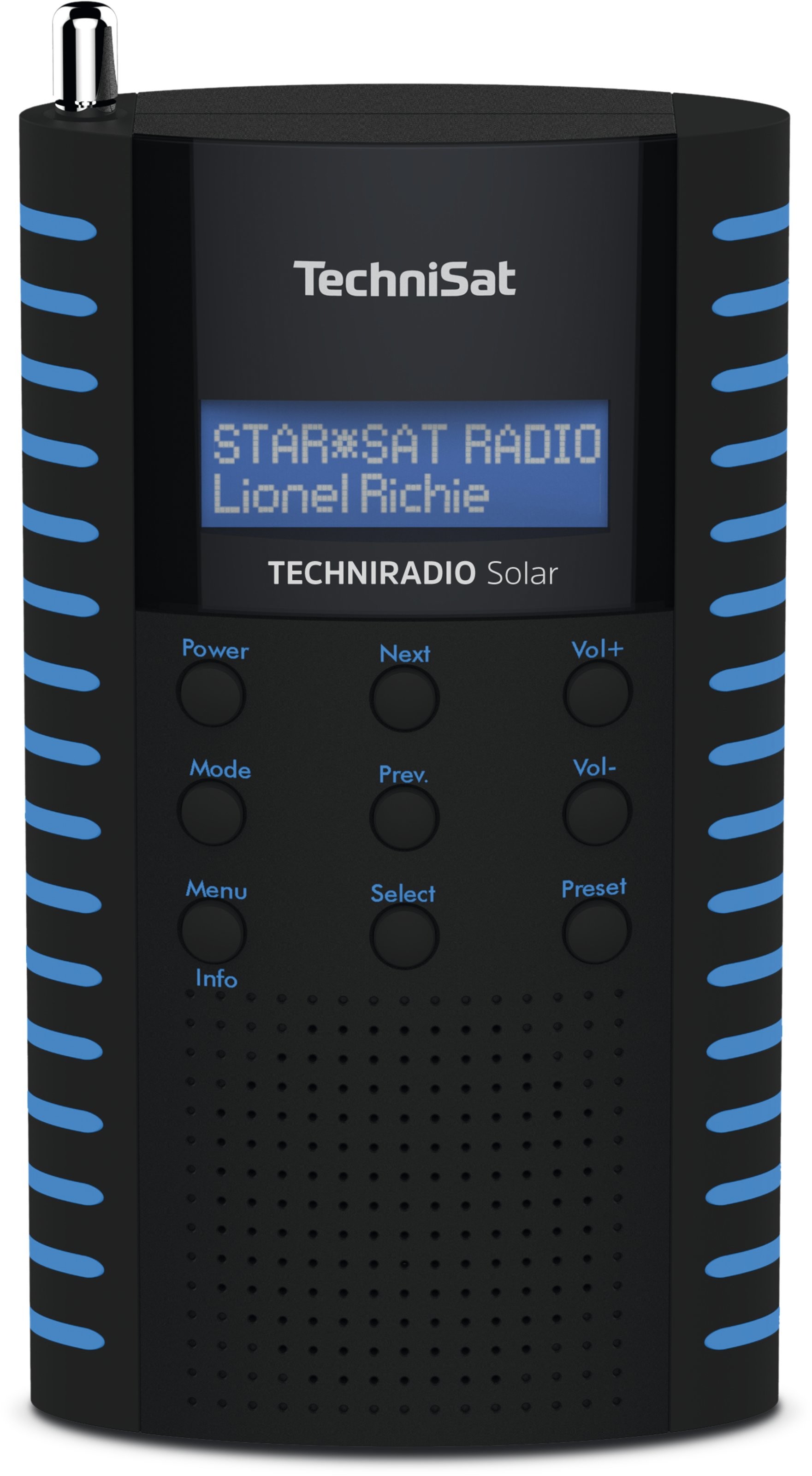 TechniSat TECHNIRADIO Solar Czarno-Niebieski